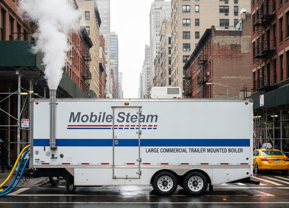 Mobile Steam - Trail mounted Boilers NYC