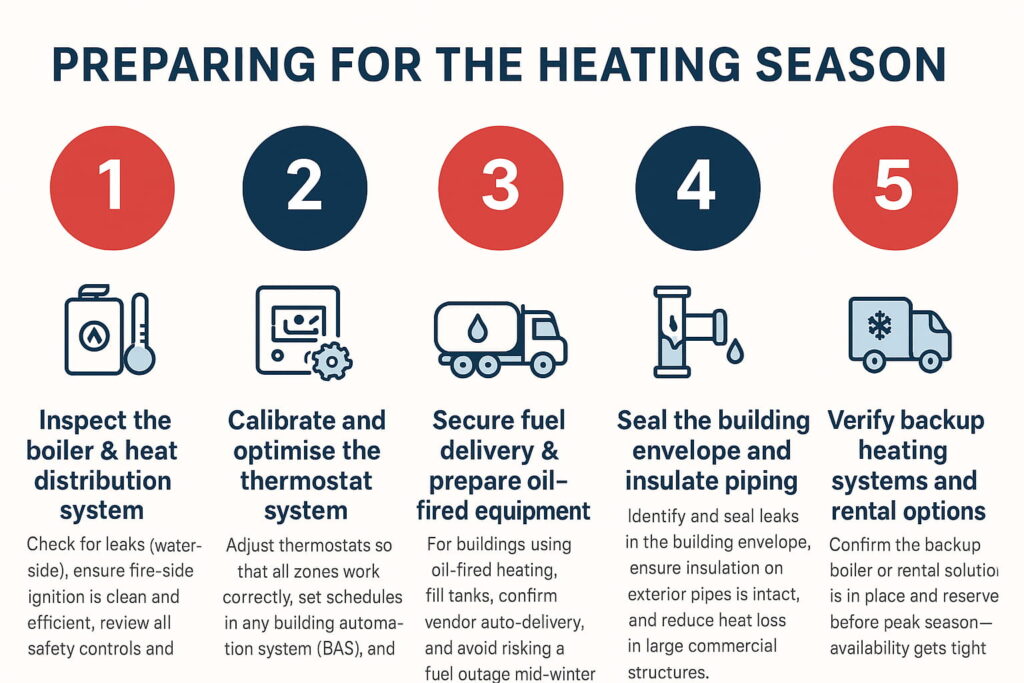Steps Preparing For Heating Season in New York