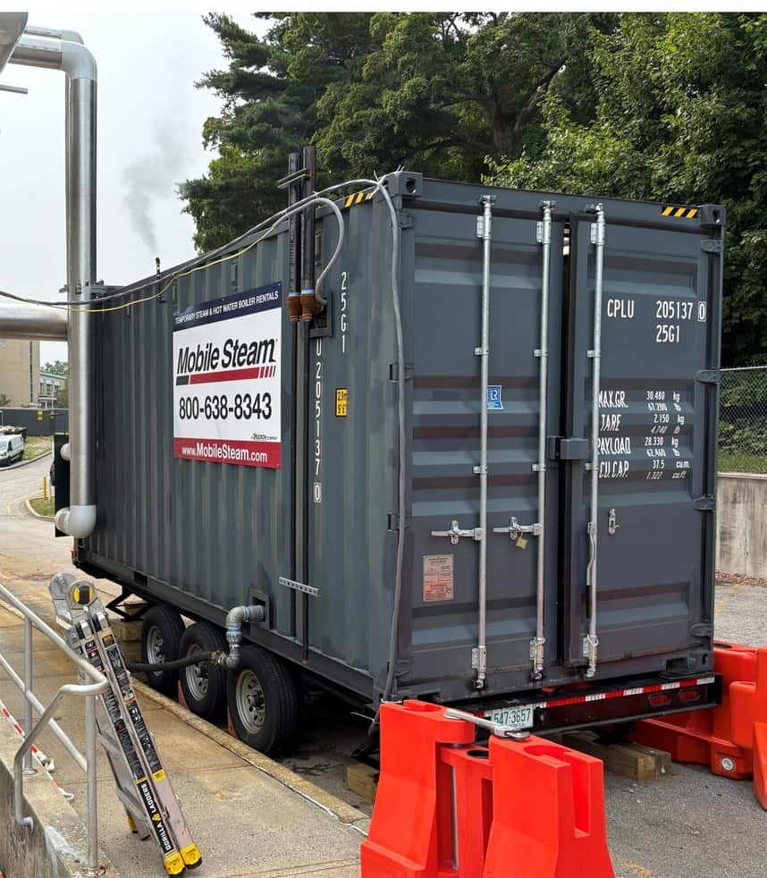 Mobile Steam Trailer outdoors image